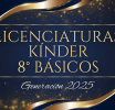 TRANSMISIÓN LICENCIATURA KÍNDER Y 8° BÁSICOS 2025