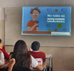 ESTUDIANTES PARTICIPAN EN ACTIVIDAD POR EL DÍA CONTRA EL CIBERACOSO