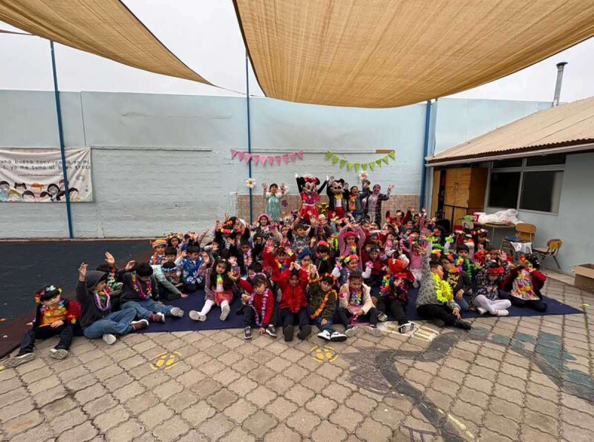 CELEBRAMOS LOS 100 DÍAS CON UNA FIESTA HAWAIANA- JARDÍN INFANTIL