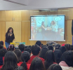 LA ESCRITORIA PAZ CORRAL VISITÓ NUESTRO COLEGIO