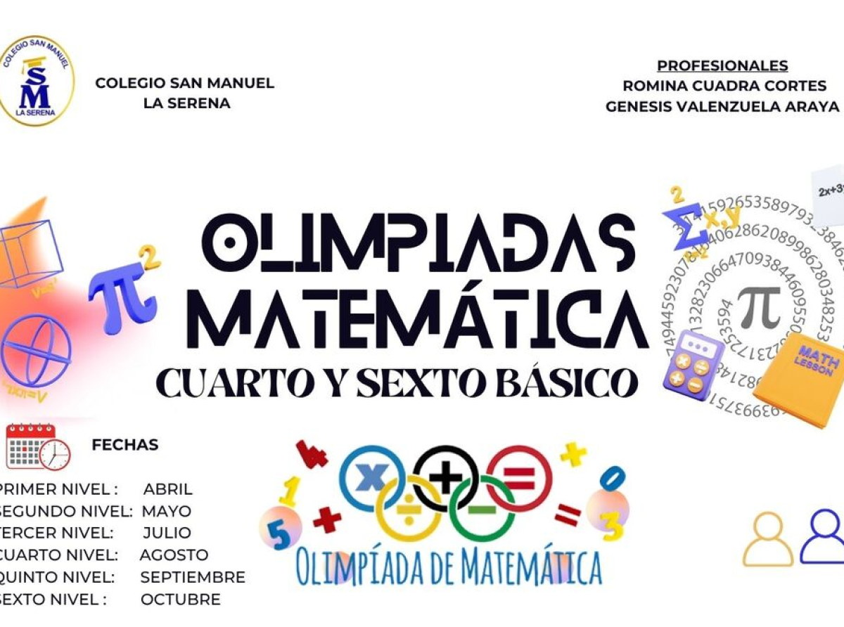 YA COMENZARON LAS OLIMPIADAS DE MATEMATICA VERSIÓN 2026