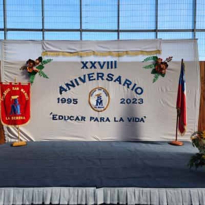 ANIVERSARIO N°28 COLEGIO SAN MANUEL